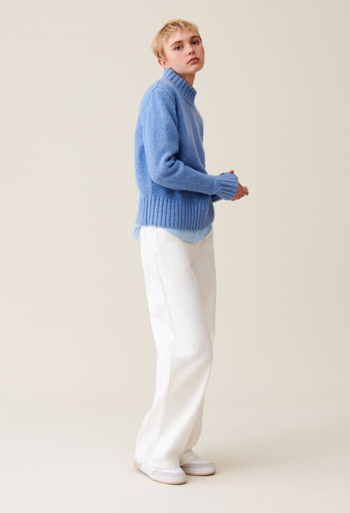 claudie Pull col cheminée pour femme