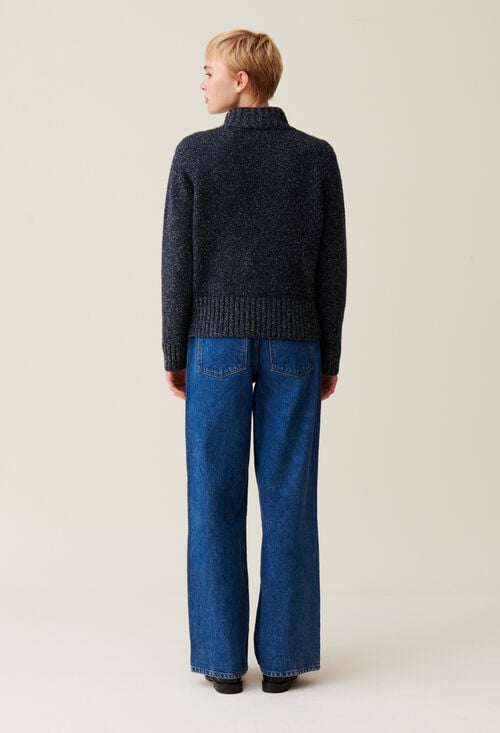 Claudie Pull Col Cheminée Pour Femme