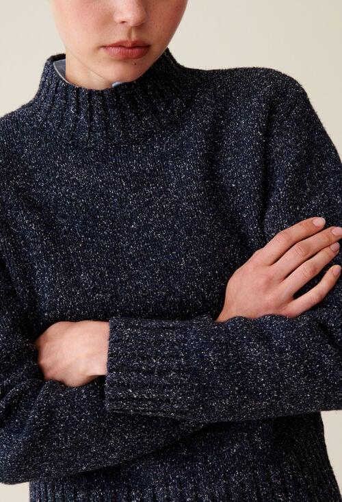 claudie Pull col cheminée pour femme