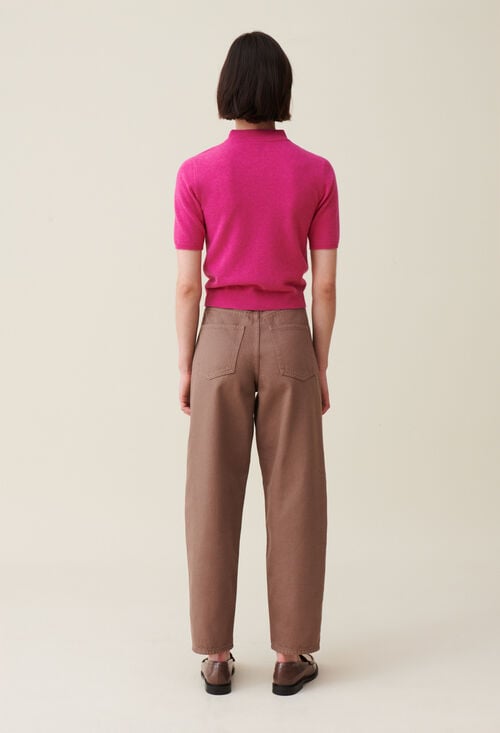 Claudie Pull Laine Col Montant Pour Femme