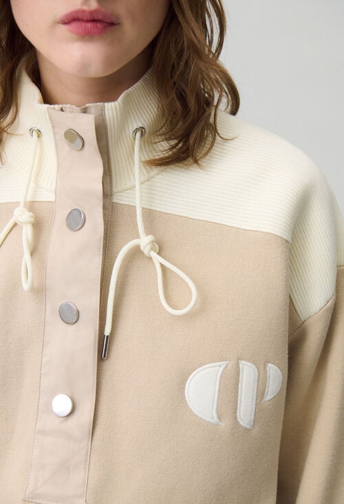 Claudie Pull Large Camionneur Pour Femme