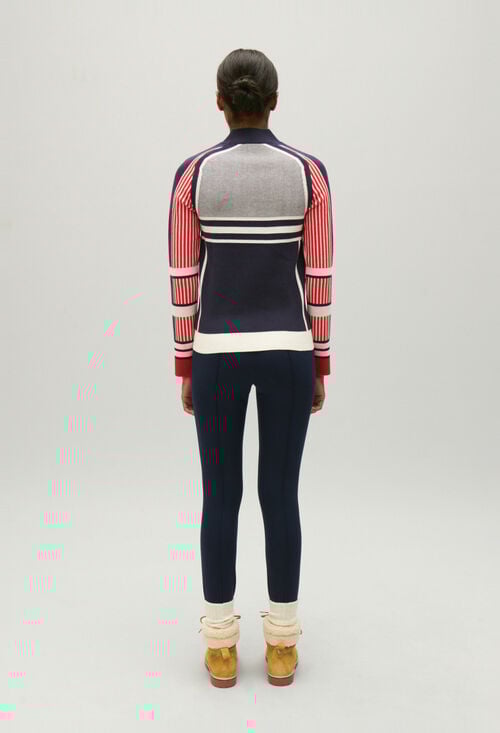 Claudie Pull Maille Jacquard Pour Femme