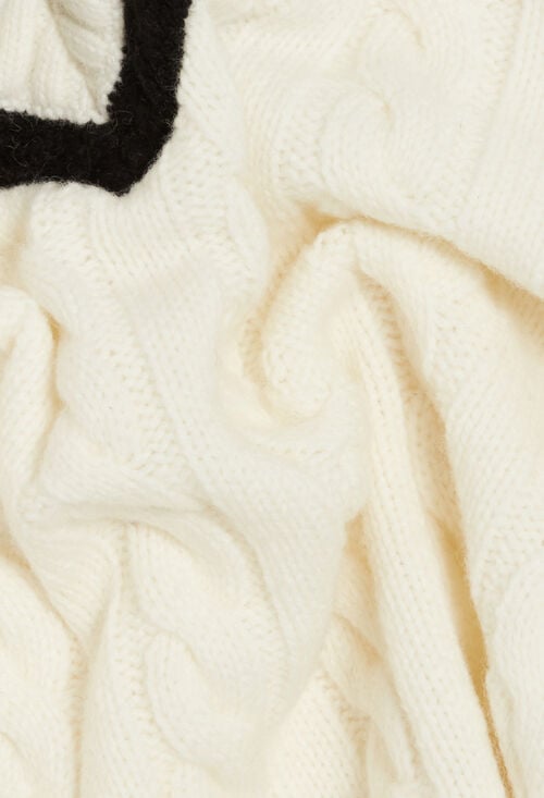 Claudie Pull Maille Torsadée Pour Femme