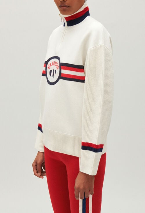 Claudie Pull Oversize Maille Pour Femme