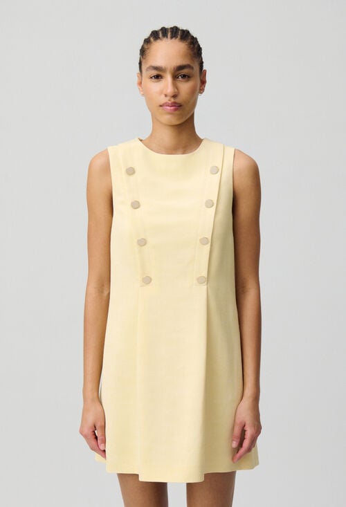 Claudie Robe Courte Ajustée Pour Femme