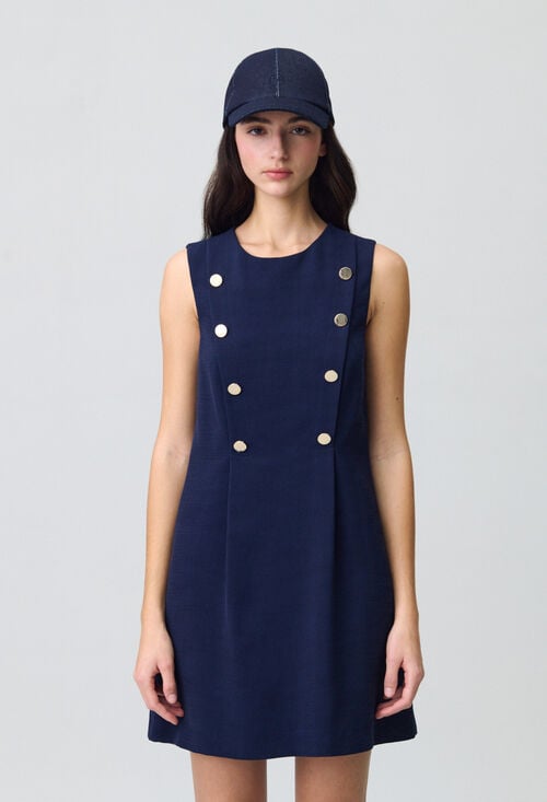 Claudie Robe Courte Ajustée Pour Femme