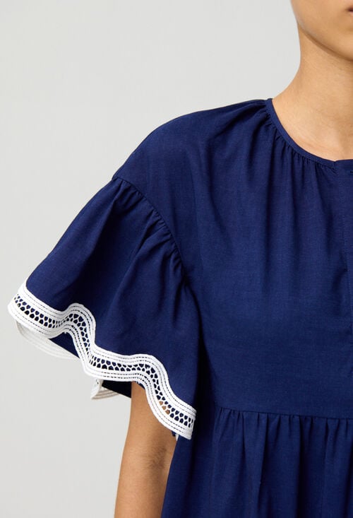 Claudie Robe Courte Babydoll Pour Femme