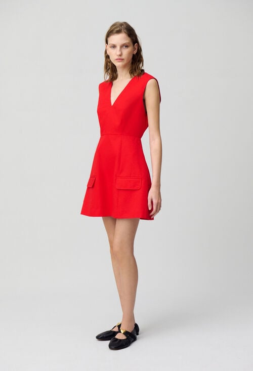 claudie Robe courte cintrée pour femme