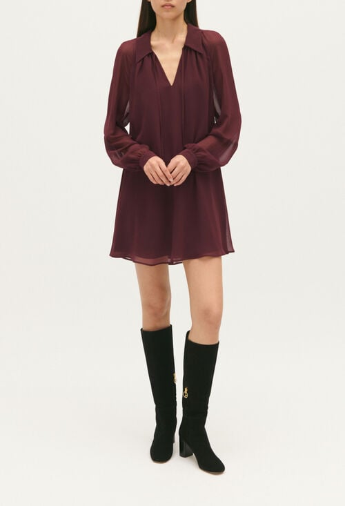 claudie Robe courte fluide pour femme