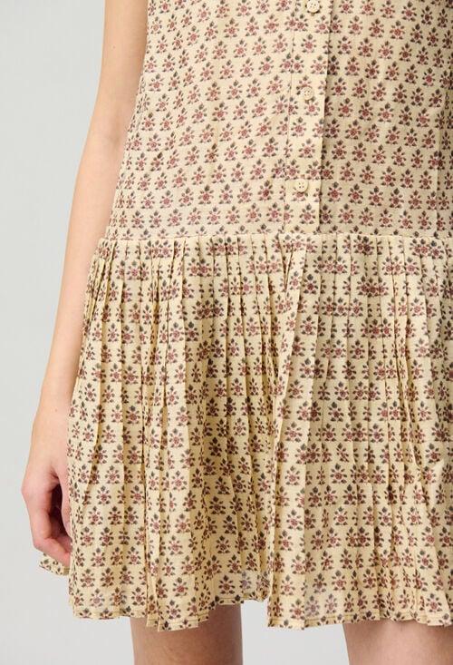 Claudie Robe Courte Imprimée Pour Femme