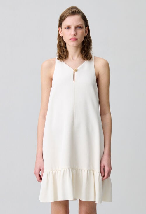 Claudie Robe Courte Sans Manches Pour Femme