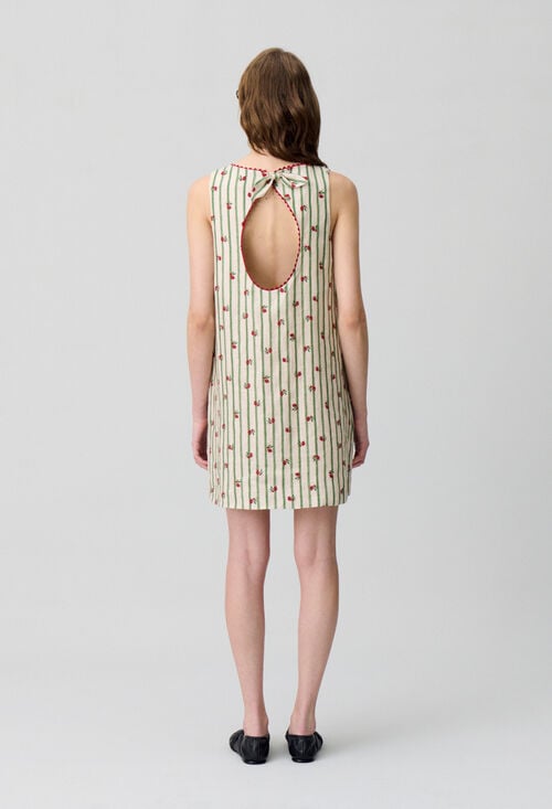 Claudie Robe Courte Sans Manches Pour Femme