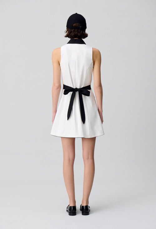 Claudie Robe Courte Sans Manches Pour Femme