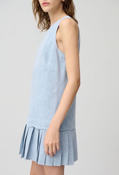 Claudie Robe Courte Sans Manches Pour Femme