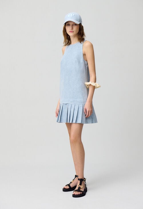 claudie Robe courte sans manches pour femme