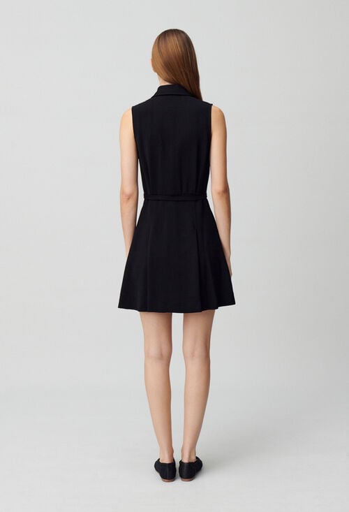 Claudie Robe Courte Sans Manches Pour Femme