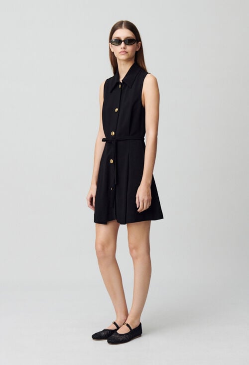 claudie Robe courte sans manches pour femme