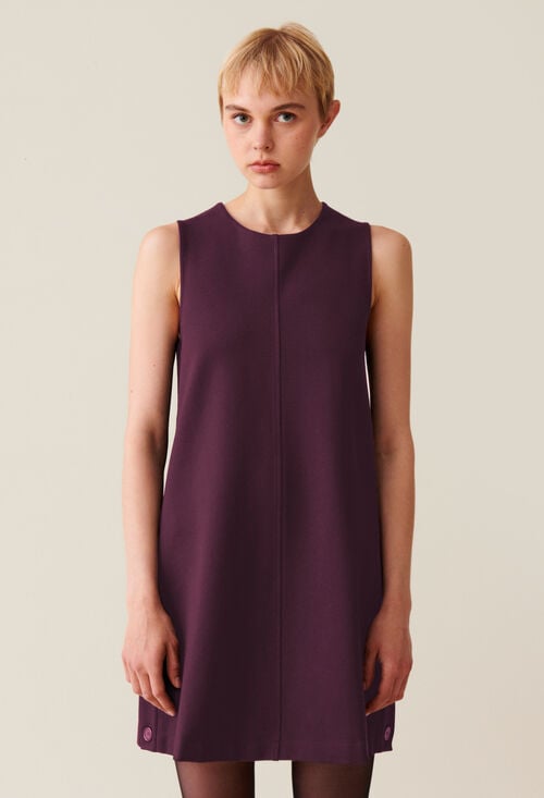 Claudie Robe Courte Sans Manches Pour Femme