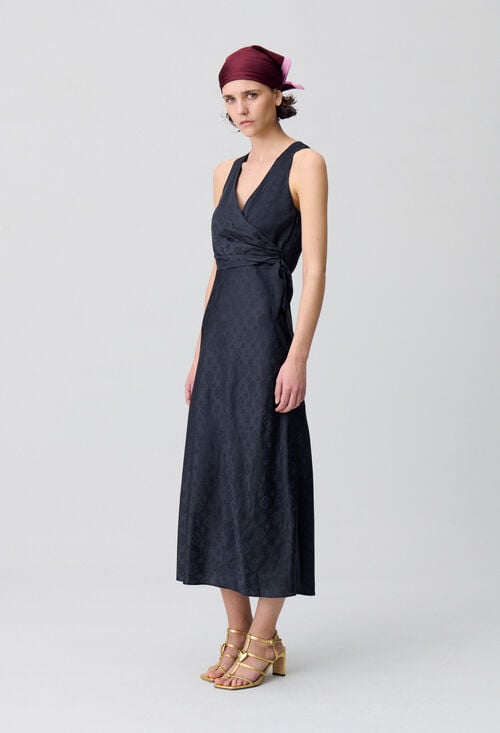 claudie Robe longue fluide pour femme