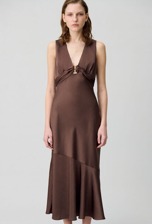 Claudie Robe Longue Fluide Pour Femme