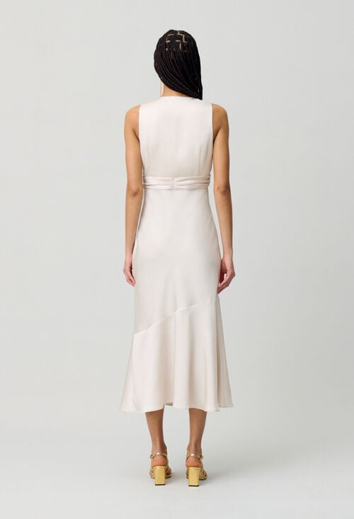 Claudie Robe Longue Fluide Pour Femme