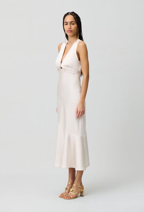 claudie Robe longue fluide pour femme