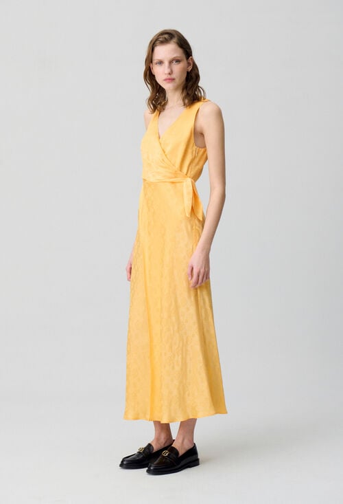 claudie Robe longue fluide pour femme