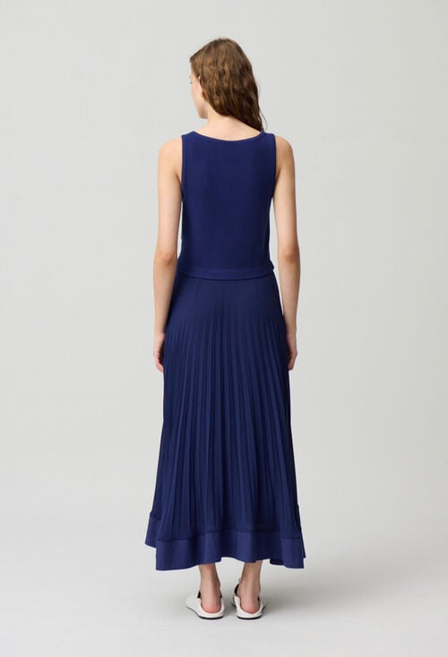 Claudie Robe Longue Trompe L'œil Pour Femme