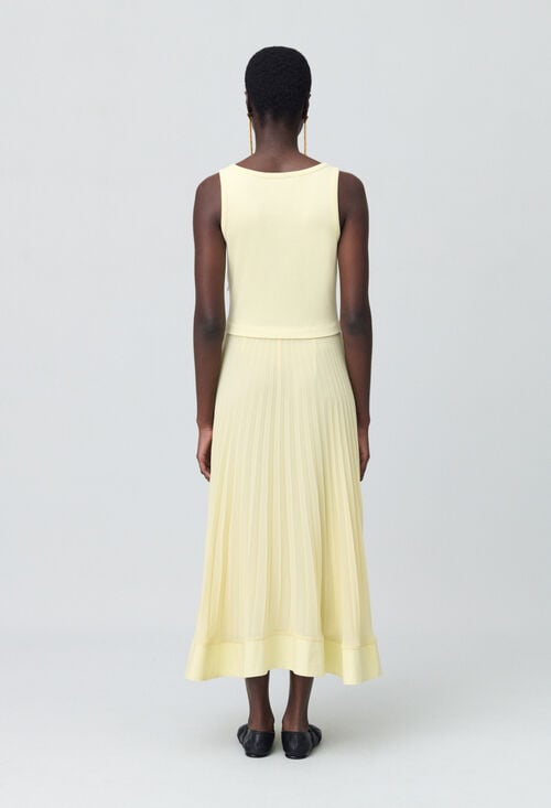 Claudie Robe Longue Trompe L'œil Pour Femme