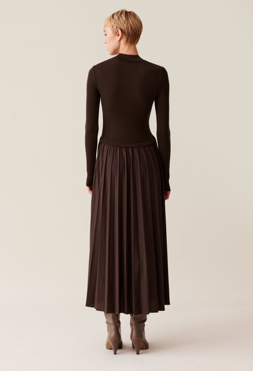 Claudie Robe Maille Twist Pour Femme