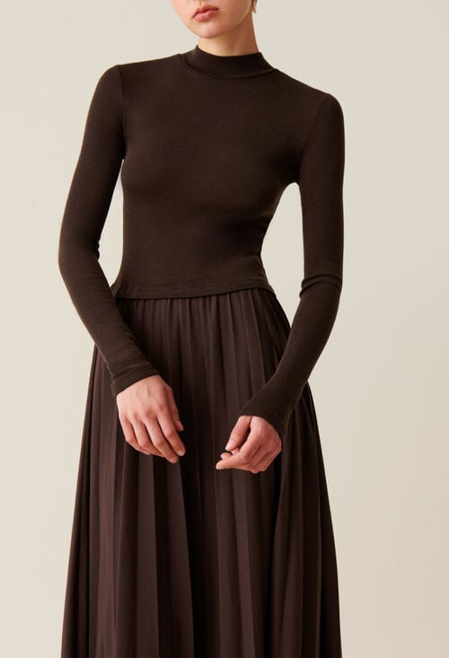 claudie Robe maille Twist pour femme