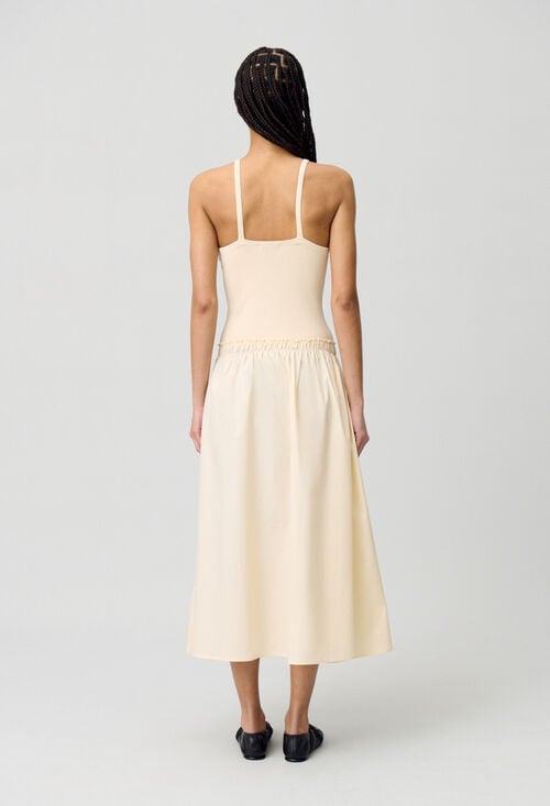 Claudie Robe Mi-longue Buste Crochet Pour Femme