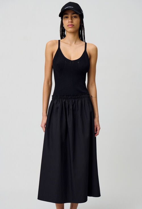 Claudie Robe Mi-longue Buste Crochet Pour Femme