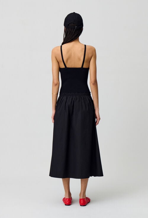 Claudie Robe Mi-longue Buste Crochet Pour Femme