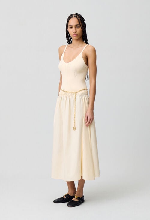 claudie Robe mi-longue buste crochet pour femme