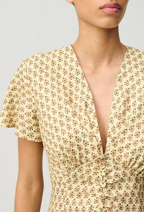 Claudie Robe Mi-longue Pour Femme