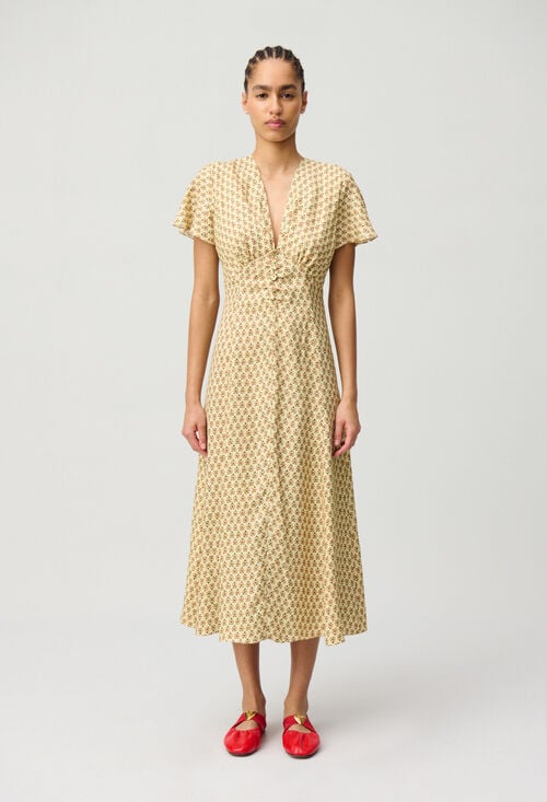 Claudie Robe Mi-longue Pour Femme
