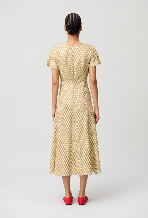 Claudie Robe Mi-longue Pour Femme