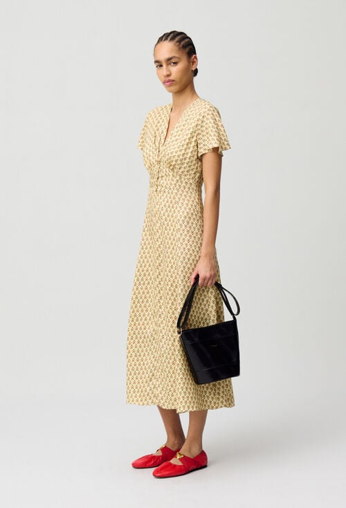 claudie Robe mi-longue pour femme