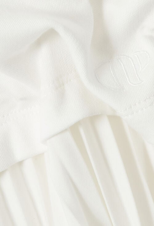 Claudie Robe Twist Bi-matière Pour Femme