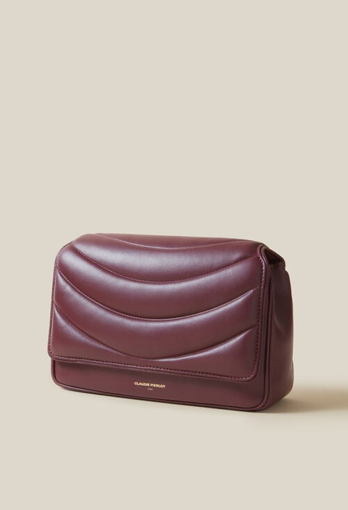 Claudie Sac Alba Cuir Matelassé Chaîne Pour Femme