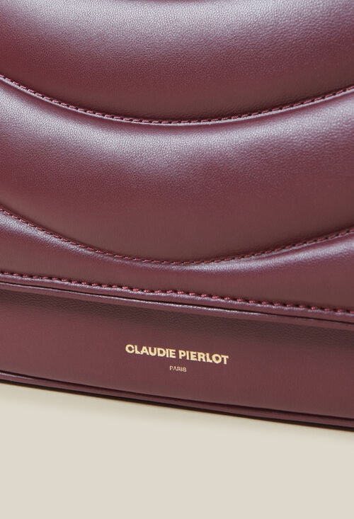 Claudie Sac Alba Cuir Matelassé Chaîne Pour Femme