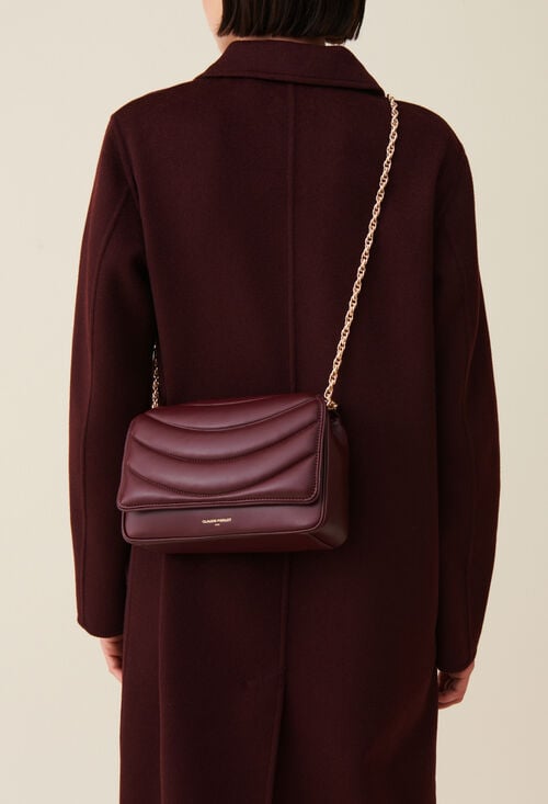 claudie Sac Alba cuir matelassé chaîne pour femme