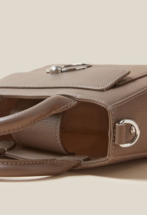 Claudie Sac Anouck Cuir Grainé Chaîne Pour Femme