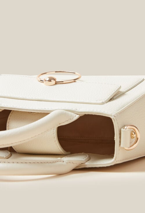 Claudie Sac Anouck Cuir Grainé Chaîne Pour Femme