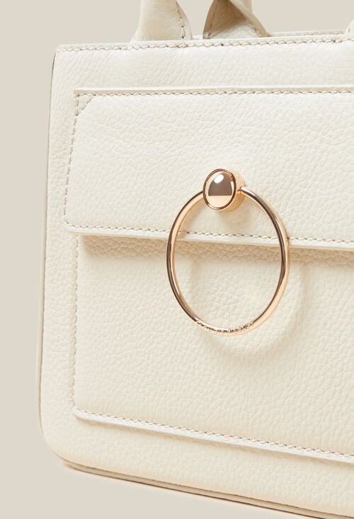 Claudie Sac Anouck Cuir Grainé Chaîne Pour Femme