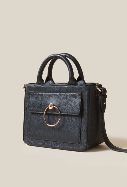 Claudie Sac Anouck Cuir Grainé Pour Femme