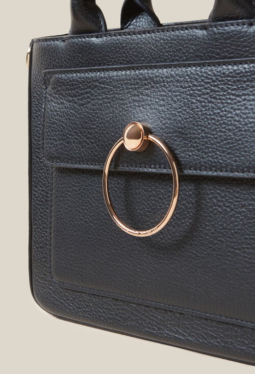 Claudie Sac Anouck Cuir Grainé Pour Femme