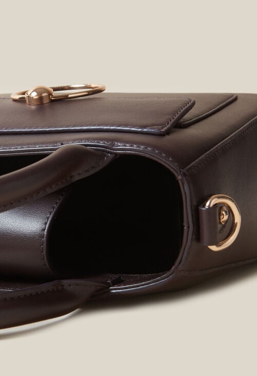 Claudie Sac Anouck Cuir Lisse Chaîne Pour Femme