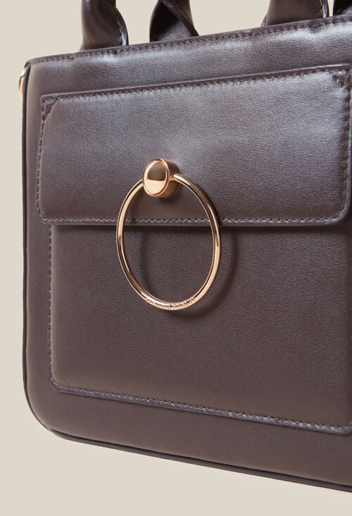 Claudie Sac Anouck Cuir Lisse Chaîne Pour Femme
